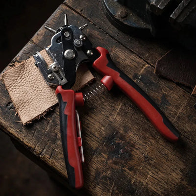Revolverový dierovač na kožu 2-4,5mm – CraftPoint