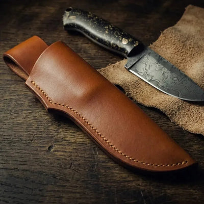 Sada na výrobu puzdra na nôž - Koňak – CraftPoint