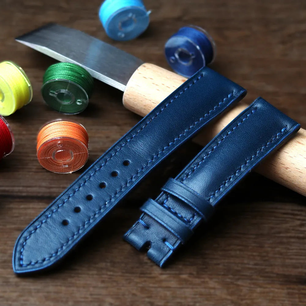 Skóra bydlęca 1.2 mm na paski do zegarka - Karmel – CraftPoint